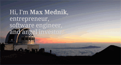 Desktop Screenshot of maxmednik.com
