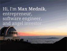 Tablet Screenshot of maxmednik.com